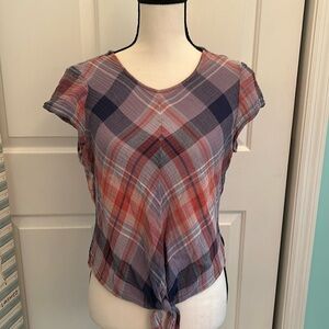 Cloth & Stone plaid shirt size small